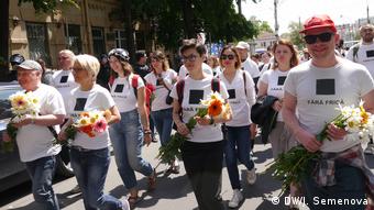 Акция в поддержку ЛГБТИ-сообществ в Кишиневе (фото из архива)