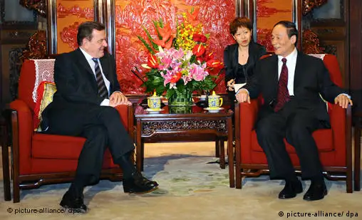 Gerhard Schröder in China