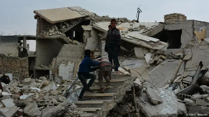 Syrien Belagerung Stadt Douma (DW/F. Abdullah)
