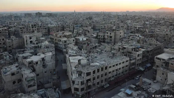 Syrien Belagerung Stadt Douma (DW/F. Abdullah)