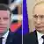 Emmanuel Macron und Wladimir Putin Bildkombo Kombi-Bild