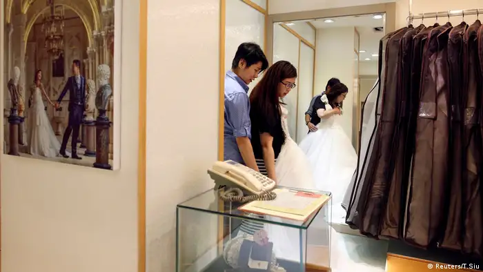 Taiwan gleichgeschlechtliche Eheschließung (Reuters/T.Siu)