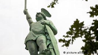 A Hermann statue