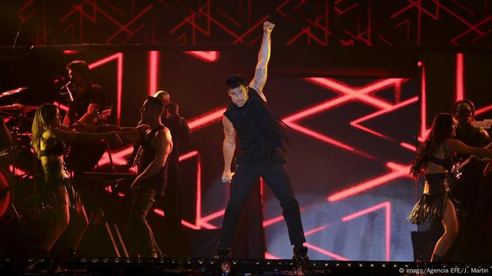 Spanien | Ricky Martin Konzert in Madrid (imago/Agencia EFE/J. Martin)