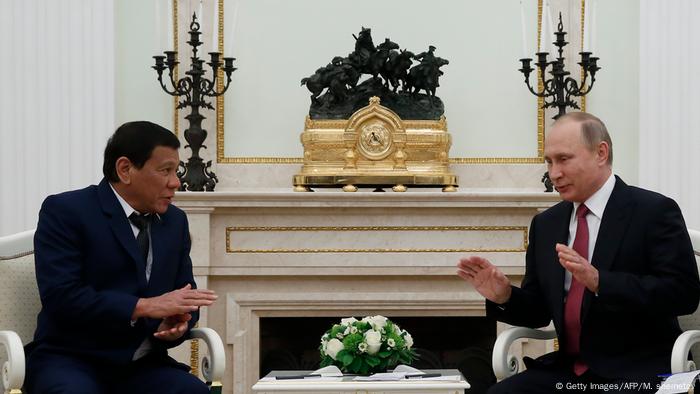 Russland | Staatsbesuch Duterte bei Putin (Getty Images/AFP/M. shemetov)