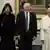 Папа Франциск, Дональд Трам с женой и дочерью
