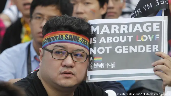Taiwan Demo für die Homoehe