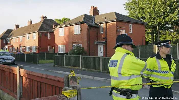 UK Straße des mutmaßlichen Attentäters von Manchester Salman Abedi