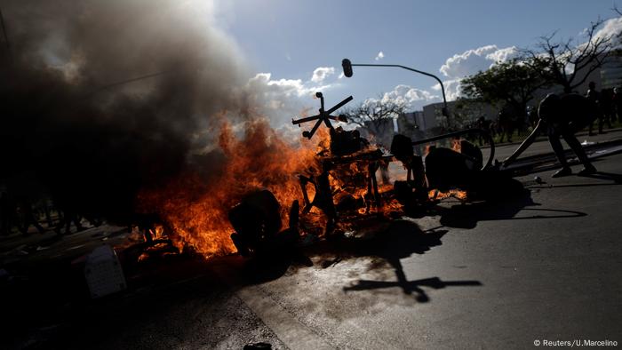 Brasilien Protest gegen Michel Temer (Reuters/U.Marcelino)