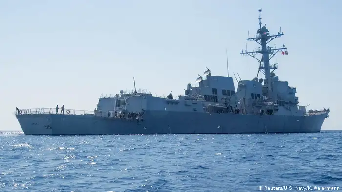 Südchinesisches Meer Zerstörer USS Dewey
