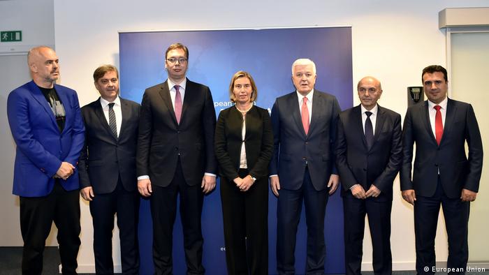 HRVP Mogherini trifft Premierminister des westlichen Balkans