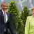 Deutschland 36. Evangelischer Kirchentag in Berlin - Barack Obama und Angela Merkel