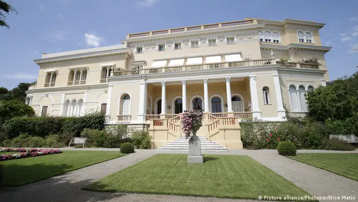 Luxusvilla in Nizza Villa Leopolda Villa Les Cedres