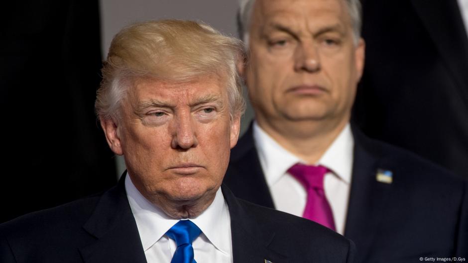 Donald Tramp i Viktor Orban, 2017.