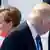 Канцлерка Німеччини Анґела Меркель (л) та президент США Дональд Трамп 