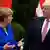 Angela Merkel e Donald Trump 