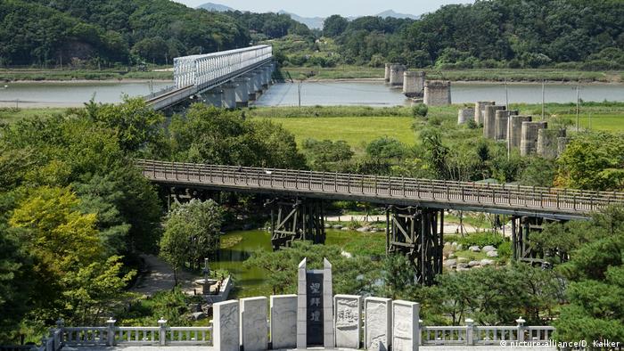 The border between South and North Korea