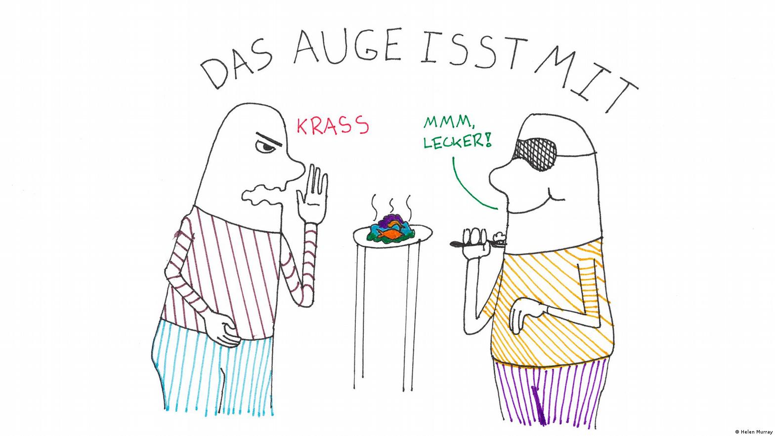 German proverbs as visualized by US students – DW – 06/26/2017