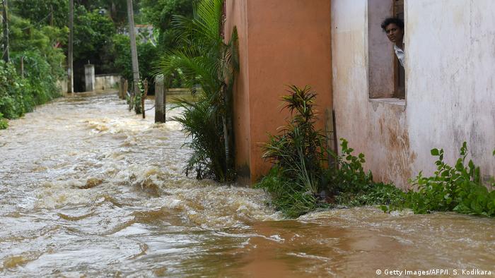 Überschwemmungen in Sri Lanka (Getty Images/AFP/I. S. Kodikara)