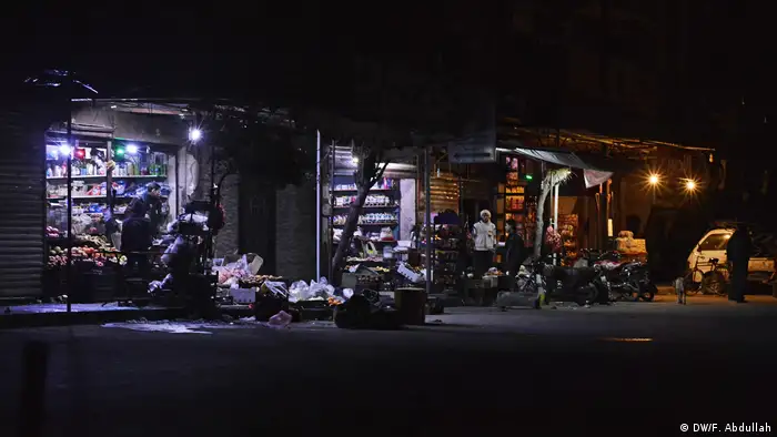 Duma de noche.