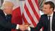 Belgien Donald Trump und Emmanuel Macron auf dem NATO Treffen in Brüssel Belgien Donald Trump und Emmanuel Macron auf dem NATO Treffen in Brüssel