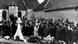 Mourners gather at the tomb of former French President General Charles de Gaulle in 1970 Mourners gather at the tomb of former French President General Charles de Gaulle in 1970