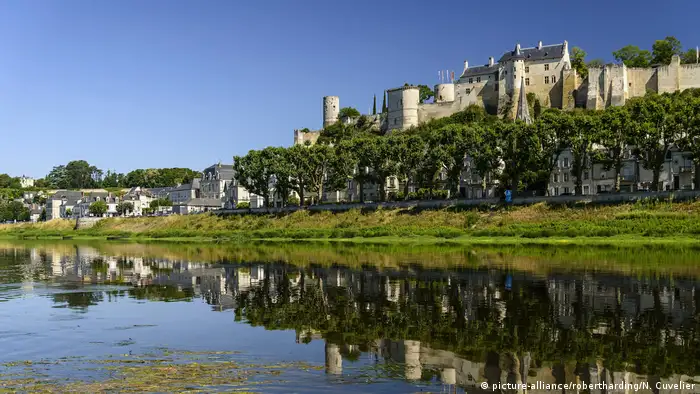 Castelo de Chinon na França