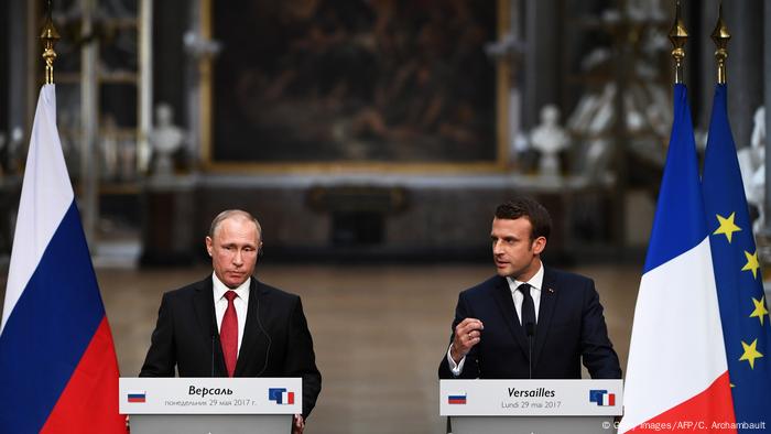 No Thaw Sober Assessments Of Putin S Visit To France Europe News And Current Affairs From Around The Continent Dw 31 05 17