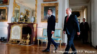 Frankreich Besuch des russischen Präsidenten Putin