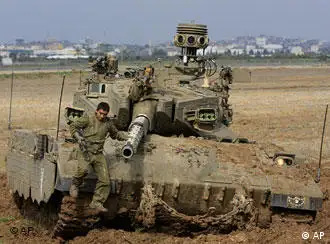以色列士兵已做好采取军事行动的准备