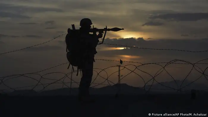 Pakistan Afghanistan Grenzschutzbeamter