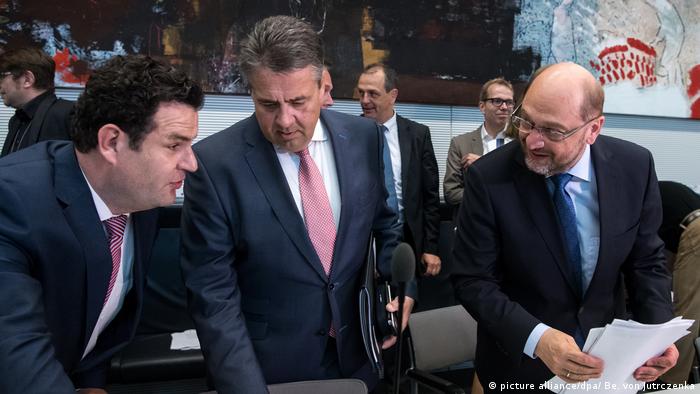 Deutschland Fraktionssitzungen der Bundestagsparteien SPD