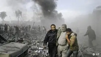 Israel Palästinenser Angriff auf Gaza Verletzter in Rafah
