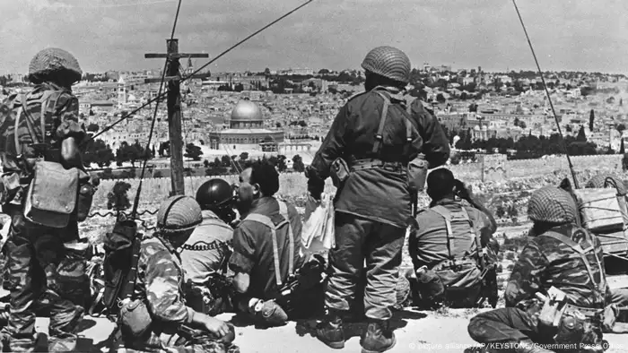 Sechstagekrieg - Israel - Eroberung von Jerusalem (picture alliance/AP/KEYSTONE/Government Press Office)