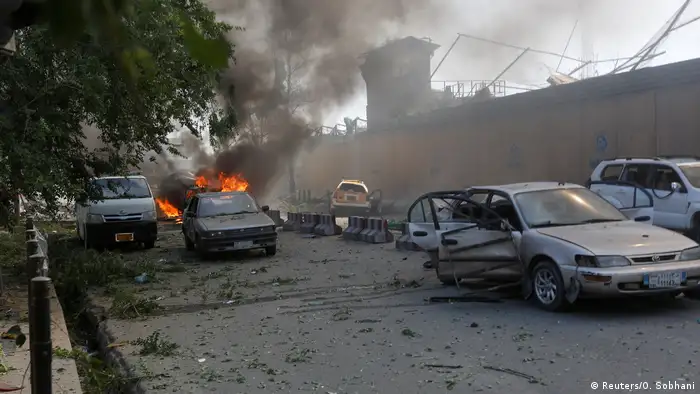Afghanistan Explosion in Kabul (Reuters/O. Sobhani)