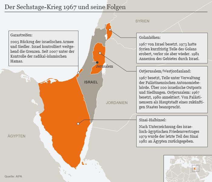 50 Jahre Besatzung: ″Es gibt zwei Narrative in Israel″  Nahost  DW  05.06.2017