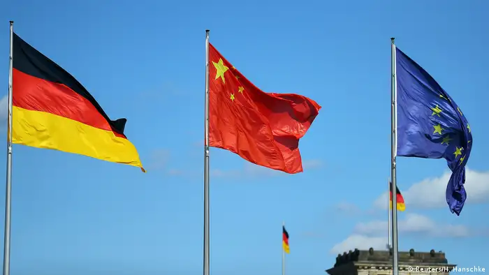 Deutschland Besuch chinesischer Premierminster Li Keqiang in Berlin