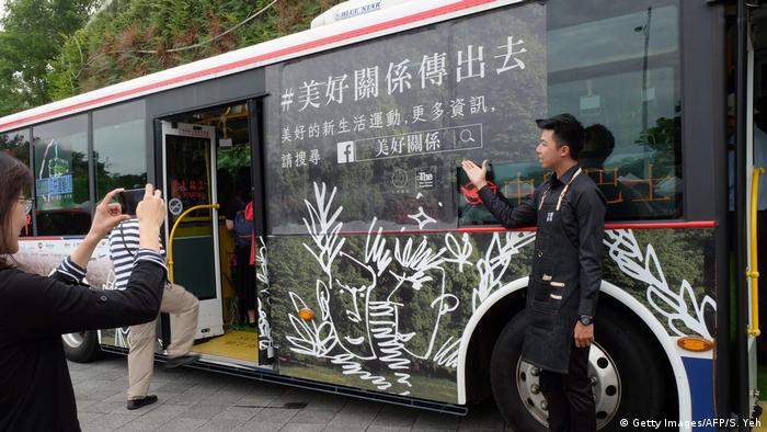 Taiwan Forest Bus in Taipei (Getty Images/AFP/S. Yeh)