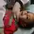 Verletztes Palästinenserkind (Quelle: AP)
