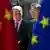 Глава Евросовета Дональд Туск и премьер Госсовета КНР Ли Кэцян на саммите в Брюсселе