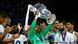 Real Madrid's Keylor Navas celebrates with the trophy after winning the UEFA Champions League in 2017 against Juventus Real Madrid's Keylor Navas celebrates with the trophy after winning the UEFA Champions League in 2017 against Juventus