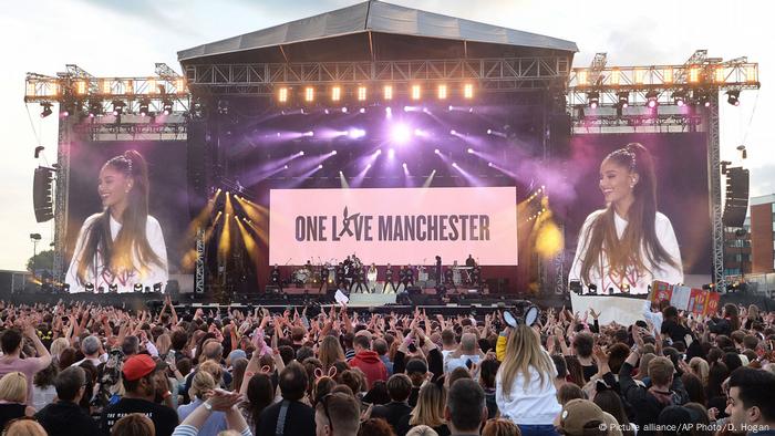 Benefizkonzert nach Anschlag in Manchester Ariana Grande (Picture alliance/AP Photo/D. Hogan)