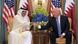 Riad Treffen Donald Trump Tamim Bin Hamad Al-Thani Emir Katar Riad Treffen Donald Trump Tamim Bin Hamad Al-Thani Emir Katar