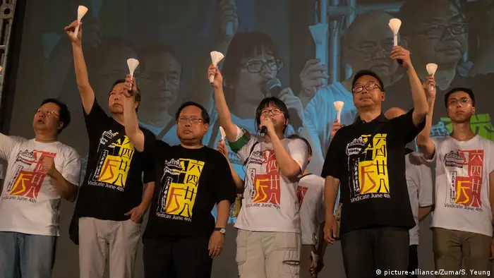 Hongkong Gedenken Tianamen Massaker