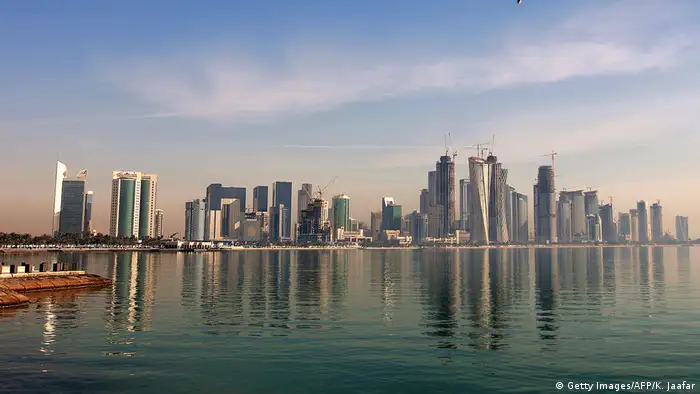 Katar Doha Skyline (Getty Images/AFP/K. Jaafar)