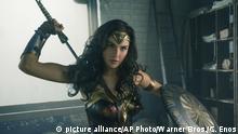 This image released by Warner Bros. Entertainment shows Gal Gadot in a scene from Wonder Woman, in theaters on June 2. (Clay Enos/Warner Bros. Entertainment via AP) |