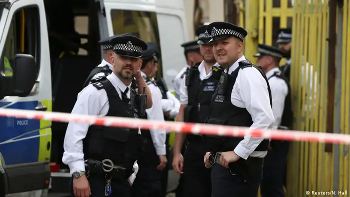 London Polizisten im Einsatz nach Anschlag