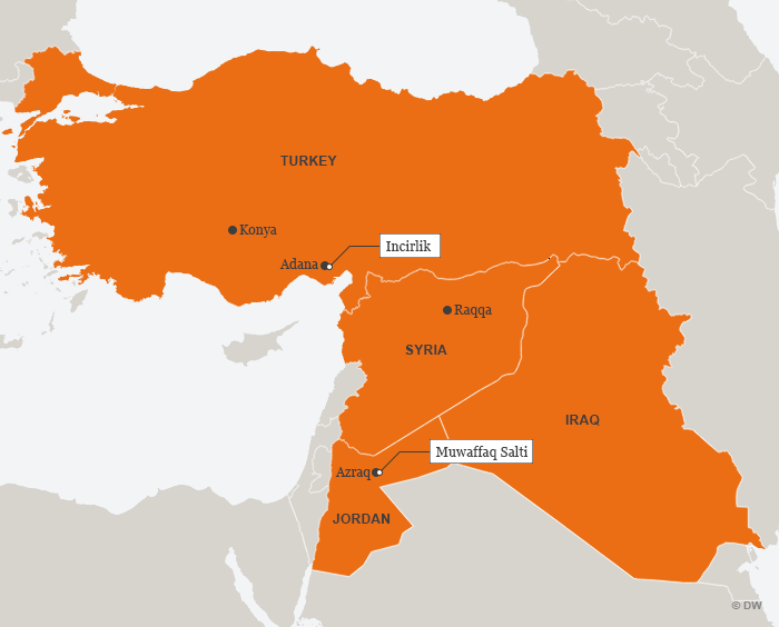 Blinke Køre ud Eddike Transfer of German troops from Incirlik to Jordan to start in July | News |  DW | 18.06.2017