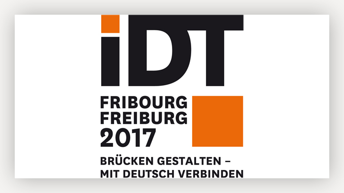 Logo IDT Deutschlehrertagung 2017 in Fribourg