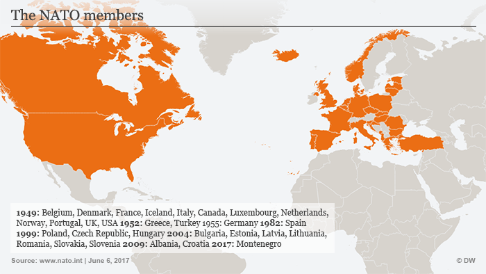 Nato In A Nutshell What You Need To Know News And Current Affairs From Germany And Around The World Dw 10 11 2017